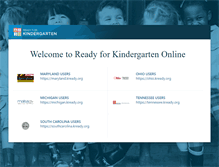 Tablet Screenshot of kready.org